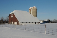 Barn County Rd 1 Winter #2111