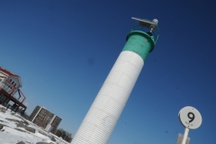 Belleville Lighthouse Closeup Winter #2793