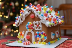 Christmas Gingerbread House #3179