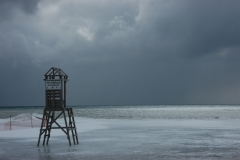 Cobourg Life Guard Stand Winter #1338