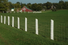 Barn White Fence #1805