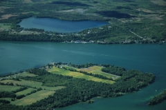 Lake on the Mountain Aerial 05 #1207