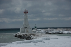 Lighthouse Cobourg Winter #1340