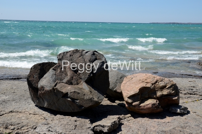 Pt Petre Rocks Two Waves #3319