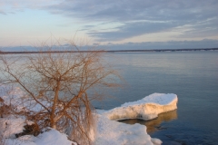 Sandbanks Outlet Ice Winter #1199