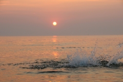 Sandbanks Sunset Small Splash #3619