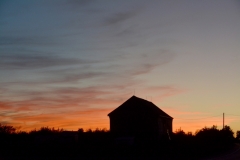 Barn Sunset 2015 #3128