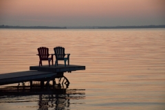 Chairs Big Island Sunset #3154