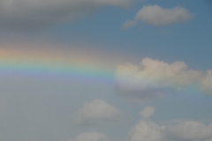 Sky Rainbow Clouds Niagra Falls #2251