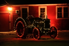 Tractor Christmas Light #2869