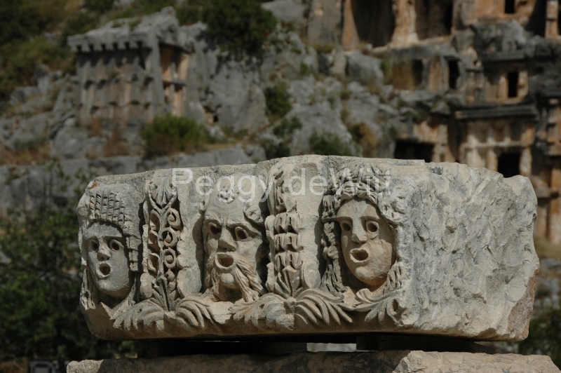 Turkey Lycian Tombs Demre (49) #1021