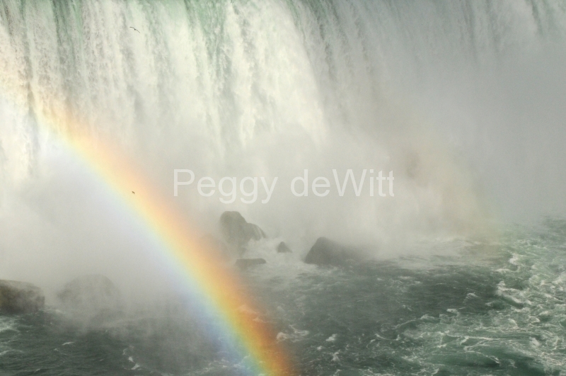 Niagara Falls Rainbow Closeup #2229