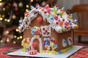 Christmas Gingerbread House #3179