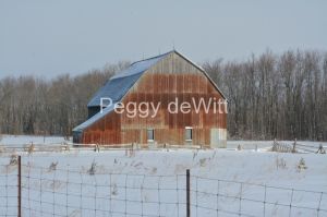 Barn Demorestville Winter #3063