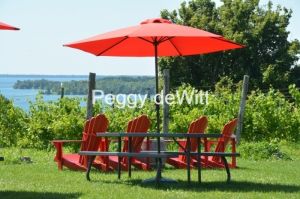 Chairs Red Waupoos Cider Co #3160