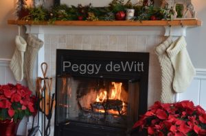 Christmas Fireplace #3547
