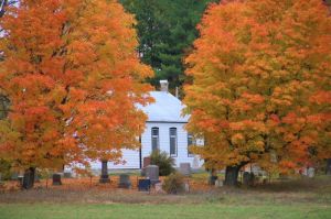 Black River Chapel Maples Fall #3167