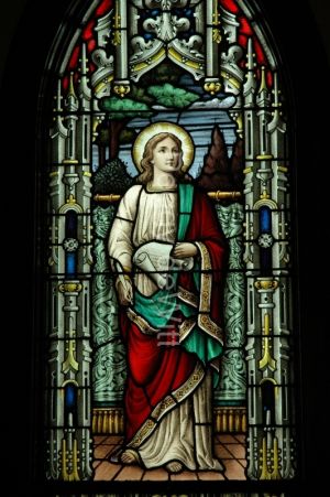 Church Window St Philip Jesus (v) #3485