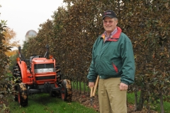 Apple Orchard Farmer Pruning #2651