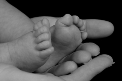 Baby Feet B&W #1617