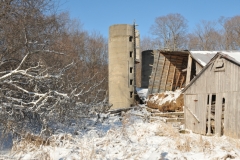 Barn Silo East Lake Winter #2918