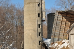 Barn Silo East Lake Winter (v) #2917