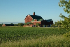 Barn West Lake Evening #1752