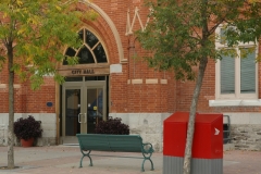 Belleville City Hall Doors #1760