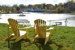 Chairs Yellow Picton Harbour #3163