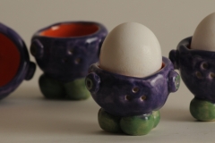 Egg Cups Pottery #2898