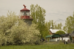 Lighthouse Marine Museum Spring #1145 8x12