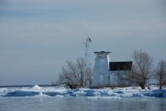 Lighthouse Pt Traverse Winter #1556