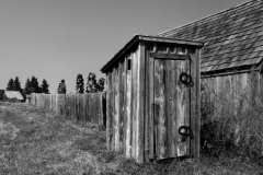 Outhouse #310 b&w