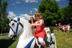 Canada Day Horse Girl #1995