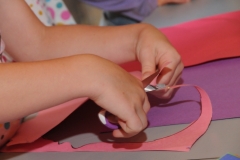 Children Cutting Paper #2001