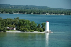 Presquile Lighthouse Aerial 2 #1320