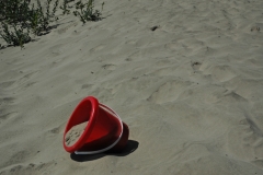 Sandbanks Red Bucket 2 #1061