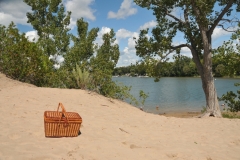 Sandbanks West Lake Picnic Basket  #3621