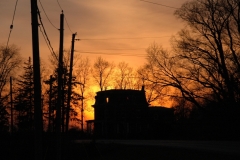 Sunset Old House #1593