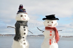 Snowmen-Waupoos-Couple-Closeup-3987