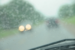 Car Windshield Raining #1658
