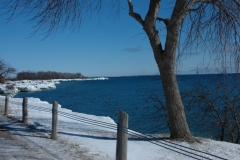 Huyck Point Shore Winter #1540