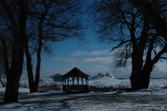 Huyck Pt Gazebo Winter #1175