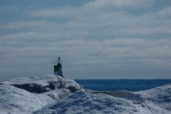 Wellington Beach Lighthouse Winter #1172