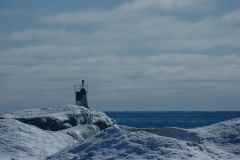 Wellington Beach Lighthouse Winter #1172