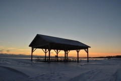 Wellington Beach Shelter Winter #3466