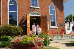 Wellington Museum Door Canada Day #2099