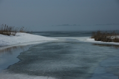 West Lake Boat Launch Winter #1973