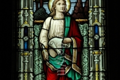 Church Window St Philip Jesus (v) #3485