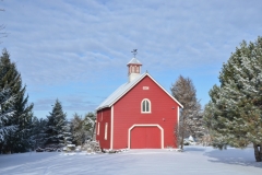 Barn Cherry Valley Winter #2907